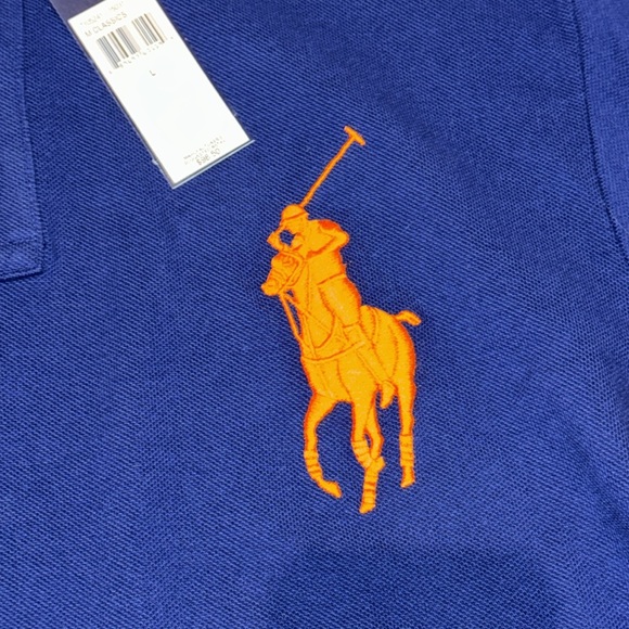 Men’s Polo Ralph Lauren Custom Fit Polo Size Large - New with Tags! - Picture 3 of 13